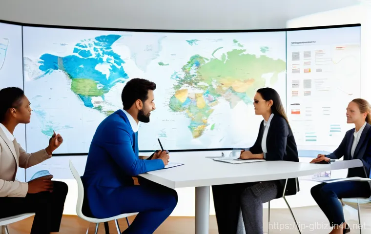 국제비즈니스 자격증 취득 후 취업 전략 - **Prompt 1: A determined young professional studying for an international business qualification.**
...